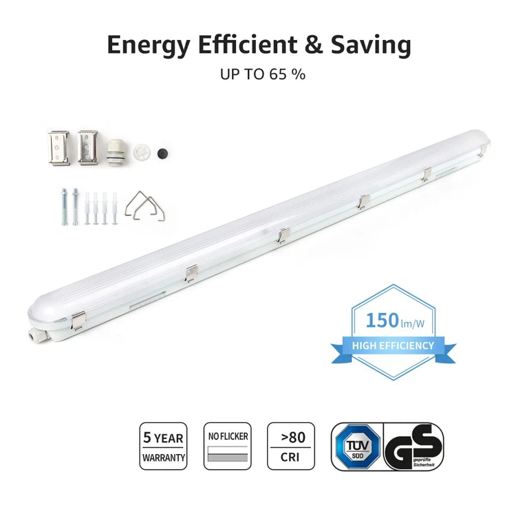 IP65 T8 LED Triproof Fixture Tube Light IP65 T8 LED Triproof Fixture Tube Light