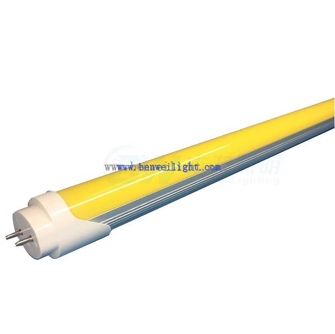 T8 Tiwb LED Melyn Goleuadau Gwrth-UV Tiwb LED