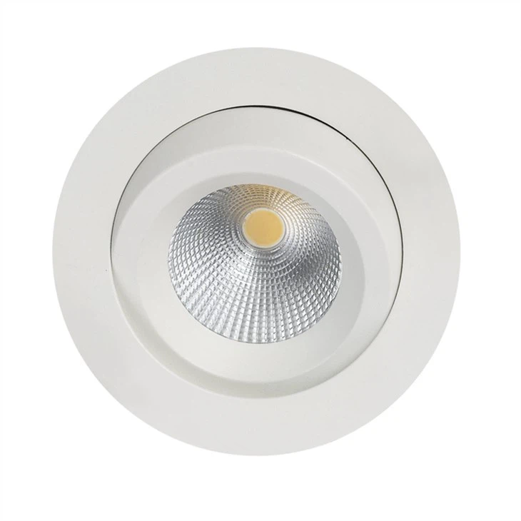 Gimbal cilfachog LED Downlight