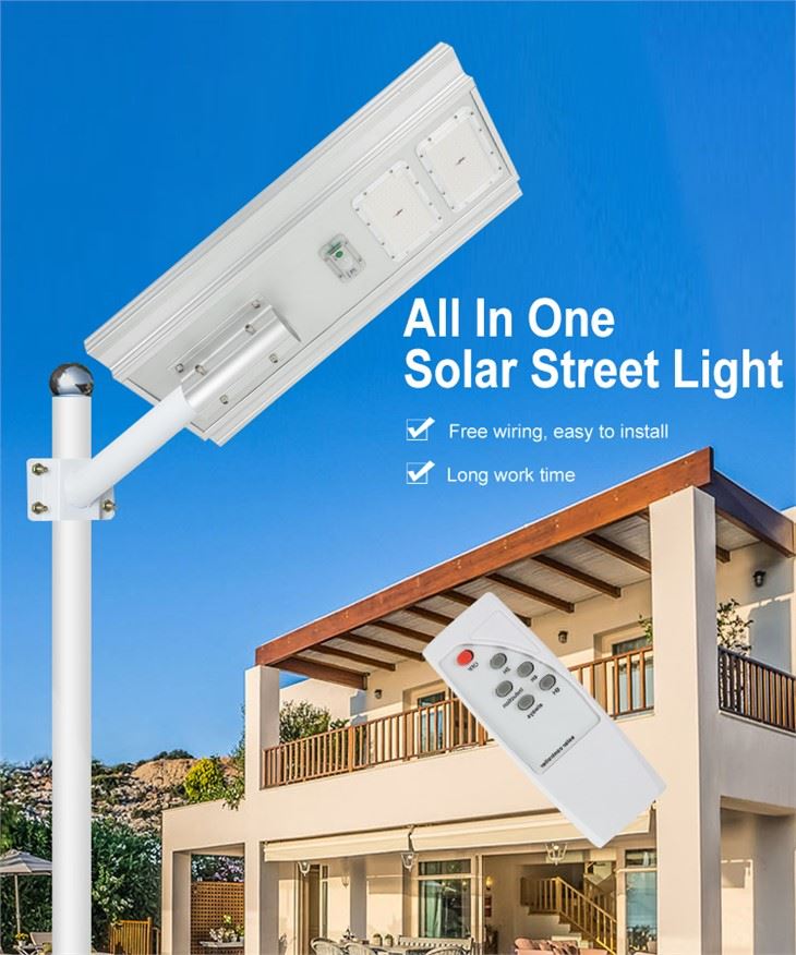 Golau Stryd Solar LED 50w