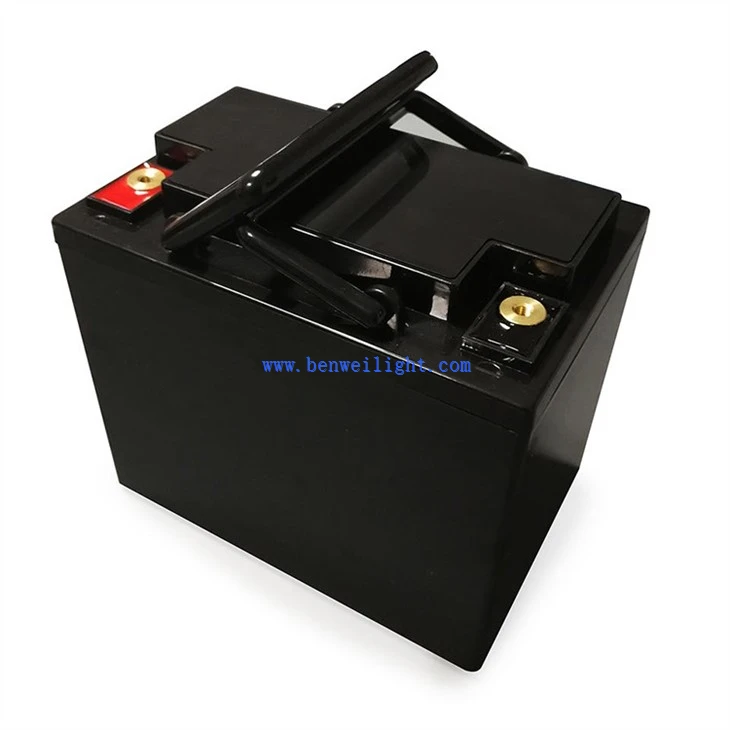 Batri Beicio Dwfn Lithiwm 100 Amp Awr