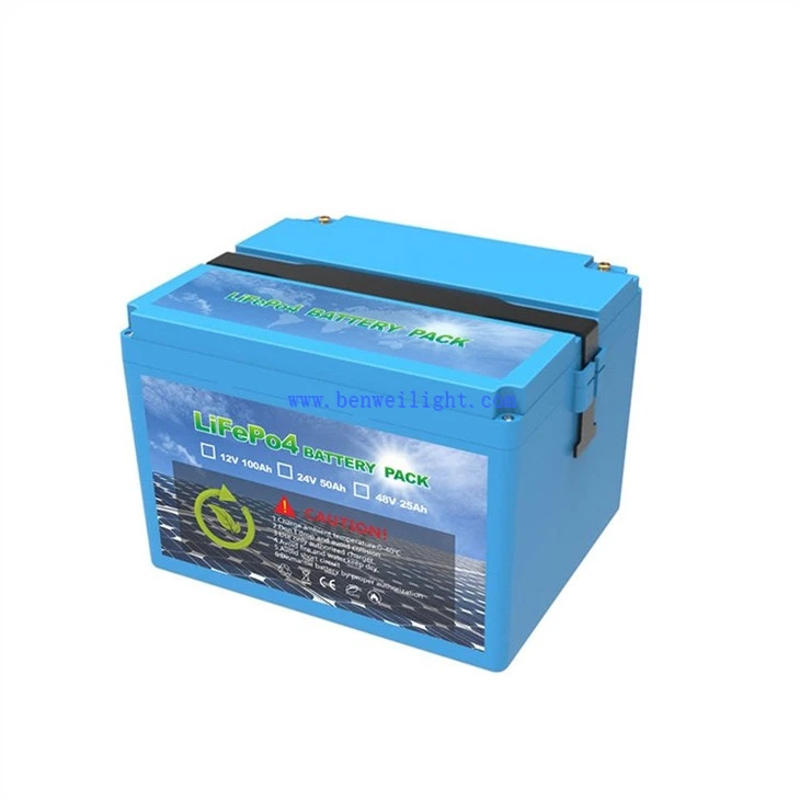 12v 100ah Lifepo4 Brwydr Batri Beicio Dwfn Ganed