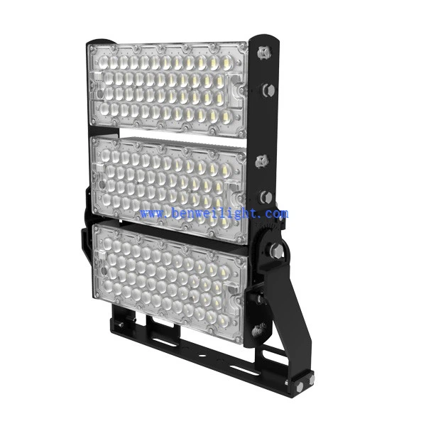 Stadiwm Pêl-droed Gyda Goleuadau