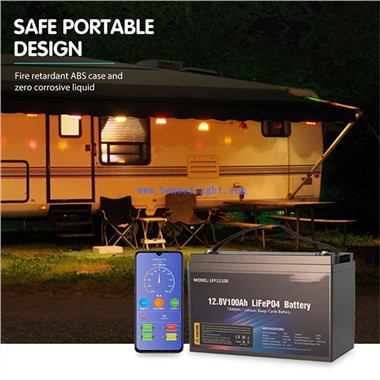 Batri Ffosffad Haearn Lithiwm 12v 100ah