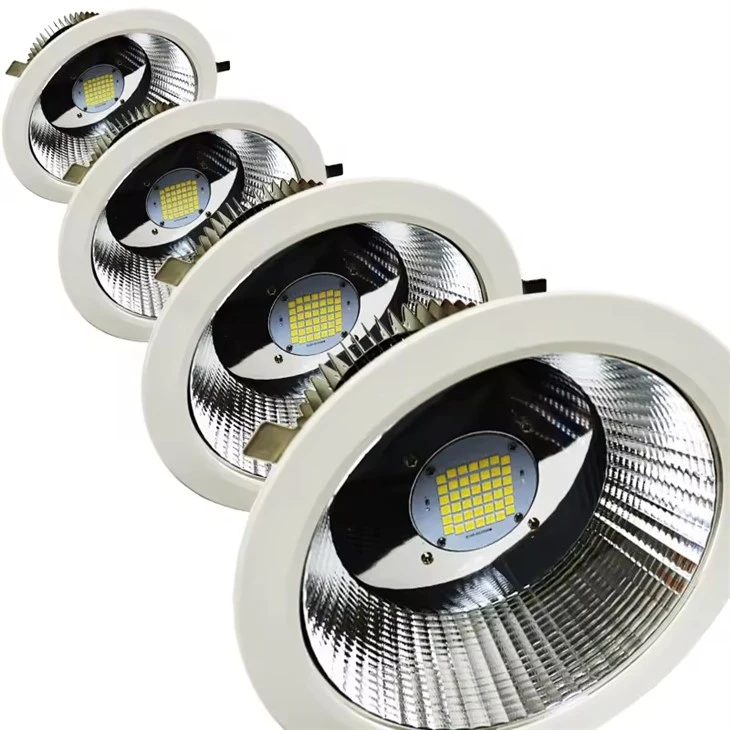 Gorchudd barugog Downlight Nenfwd LED 100W