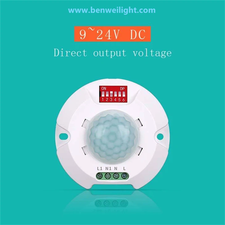 360° Ceiling PIR Motion Sensor, 9-24V, Light Switch suppliers