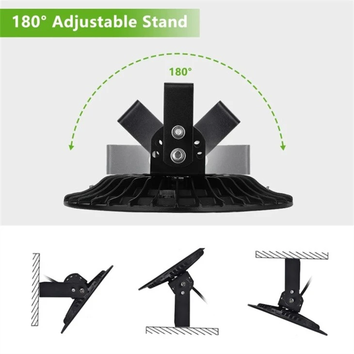 Explosion Proof LED High Bay Light 155LM/W IP66 UFO Industrial Warehouse Lighting AC100-277V best