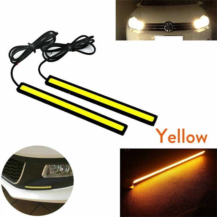 Auto COB Daytime Running Light Strip - 12V Waterproof factory