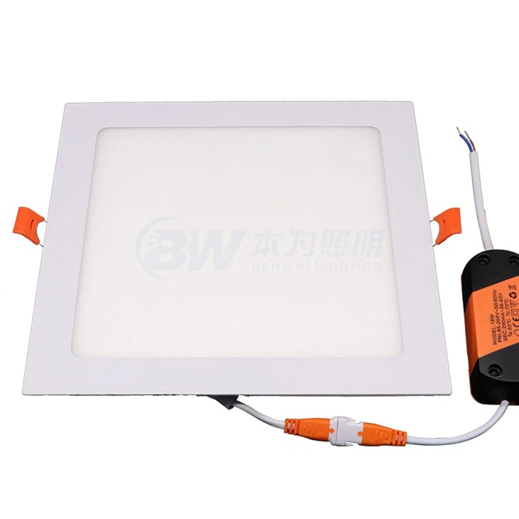 Slim LED Panel Nenfwd Down Gyrrwr Amnewid Golau