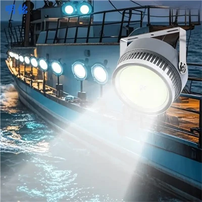 Goleuadau LED Pysgota Tanddwr 12V (500W-2000W) - Lampau Denu Pysgod