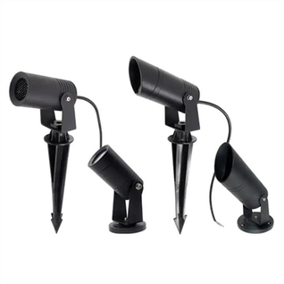 Golau gardd dal dŵr 6 Watt LED, 3000K Sbotoleuadau Awyr Agored Gyda Stand Spike