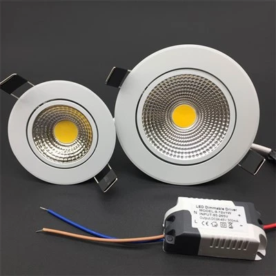 Downlight Led Cob Ar gyfer Apartments Gwestai