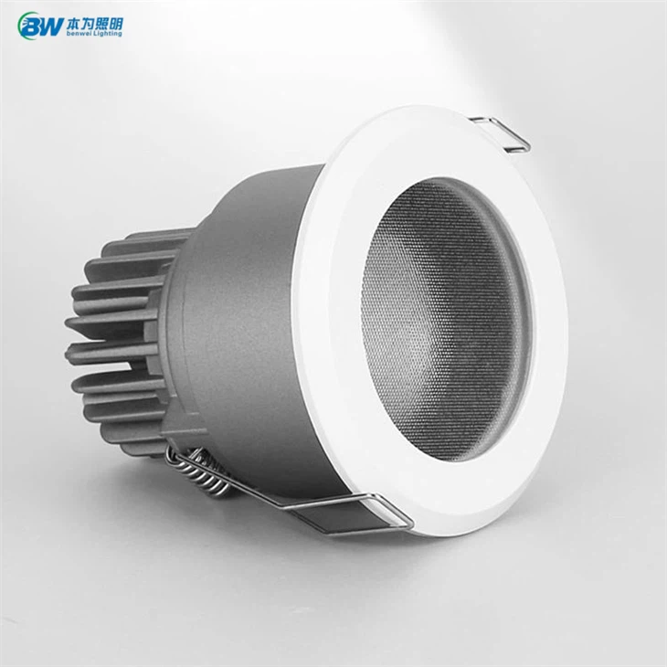 IP65 cilfachog Led Downlight AC220V